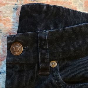 Reposh J.Crew black corduroy jeans, size 25s
